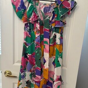 Colorful Floral Dress